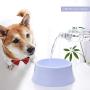 WishLotus Dog Water Bowl with Floating Disk Spill Proof Water Bowl,Anti-Overturn/Anti-Dust/Anti-Choking Anti-Overflow Bowl to Slow Down Drinking Speed for Dogs and Cats, 1200ML