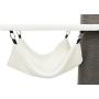 Royal Pet Club Bellaire Cream/Gray Designer Cat Scratching Post Tower, with Oversized Post, Four Corner Hammock, Two Platforms, Sturdy Play Rope, Contemporary Style, 44727