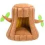 Hollypet Cozy Pet Bed Warm Cave Nest Sleeping Bed Tree Shape Puppy House for Cats and Small Dogs, Stump