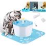 OriGlam 1.6L Pet Fountain Cat Water Dispenser, Automatic Electric Pet Drinking Water Fountain, Cat Dog Water Drinking Dispenser, Super Quiet Healthy and Hygienic Water Bowl, Health Caring for Cats Dog