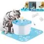 OriGlam 1.6L Pet Fountain Cat Water Dispenser, Automatic Electric Pet Drinking Water Fountain, Cat Dog Water Drinking Dispenser, Super Quiet Healthy and Hygienic Water Bowl, Health Caring for Cats Dog OriGlam 1.6L Pet Fountain Cat Water Dispenser, Automatic Electric Pet Drinking Water Fountain, Cat Dog Water Drinking Dispenser, Super Quiet Healthy and Hygienic Water Bowl, Health Caring for Cats Dog