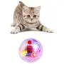 TeenTop Pet Interactive Plastic Ball, Durable Luminescent Transparent Toy Cat Ball Toy Lighting for Kitten Exercise Relief Boredom Boring TeenTop Pet Interactive Plastic Ball, Durable Luminescent Transparent Toy Cat Ball Toy Lighting for Kitten Exercise Relief Boredom Boring