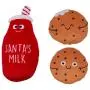 Kate & Milo Milk & Cookies Dog Christmas Toys, Furry Friend Pet Stocking Stuffer Kate & Milo Milk & Cookies Dog Christmas Toys, Furry Friend Pet Stocking Stuffer