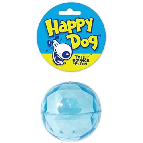 Happy Dog Toss, Bounce & Fetch Ball for Dogs