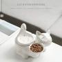 FEENGG Cat Water Fountain Automatic Pet Water Fountain Dog Drinking Water Dispenser Ultra-Quiet Auto Electric Water Bowl for Cats, Dogs, Multiple Pets