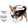 Dogline Unimax Multi-Purpose Dog Harness Vest with in Training Patches Adjustable Straps, Comfy Fit, Breathable Neoprene for Medical, Service, Identification and Training Dogs