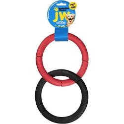 JW Pet Company Invincible Chains LD Double Dog Toy, Large (Colors Vary)