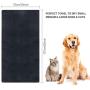 SUNLAND Microfiber Dog Towel Ultra Soft Pet Bath Towel Super Absorbent Pet Drying Towel for Small Medium Large Dogs and Cats 30Inch x 50Inch