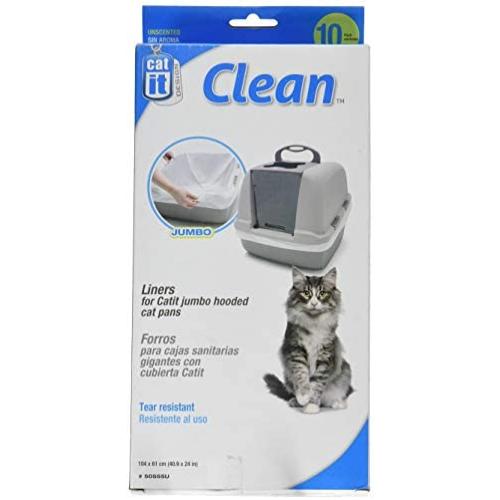Catit Clean Biodegradable Liners, Jumbo 10ct