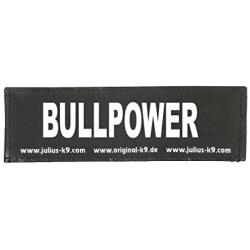 JULIUS K-9 162LR-K-35329, Original Interchangeable Patches for powerharness, Size: Small, Reflective, Phosphorescent, 1 Pair, BULLPOWER