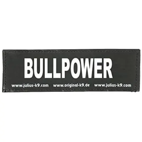 JULIUS K-9 162LR-K-35329, Original Interchangeable Patches for powerharness, Size: Small, Reflective, Phosphorescent, 1 Pair, BULLPOWER JULIUS K-9 162LR-K-35329, Original Interchangeable Patches for powerharness, Size: Small, Reflective, Phosphorescent, 1 Pair, BULLPOWER