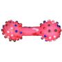 Pet Dumbbell Shape Squeaky Chew Toy Cute Beep Sound