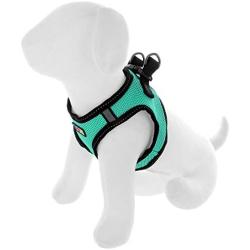 Pawtitas Pet Reflective Mesh Dog Harness, Step in or Vest Harness Dog Training Walking of Your Puppy/Dog - No More Pulling, Tugging, Choking