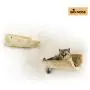 BIG NOSE- Cat Perch Wall Floating Shelves with Sisal Scratching Mat Set of 2 Embrace Design BIG NOSE- Cat Perch Wall Floating Shelves with Sisal Scratching Mat Set of 2 Embrace Design