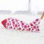 ocijf179 Cat Toy Fish Shape Catnip Pillow Cats Scratch Bite Chewing Doll Pets Interactive Toy - DarkRed