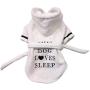 Pet Bathrobe Pajamas with Hood for Small Medium Dogs Bath Gown Quick Drying and Super Absorbent Puppy Dog Bath Towel Soft Robe Nightwear for Cats