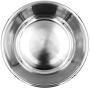 Bac-kitchen 4 Pcs Stainless Steel Dog and Cat Food Dish/Bowls, Shallow Cat Dish, Neater Feeder Extra Replacement Bowl -Metal Food and Water Dish, for Small Dogs and Cats,12oz