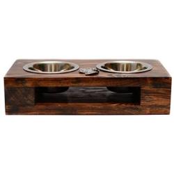 Border Terrier, a Dogs Bowl with a Relief from ArtDog