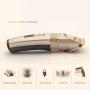 Dog Clippers, Low Noise Rechargeable Cordless Pet Dogs and Cats Electric Grooming Clippers Kit (Gold+Black)