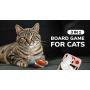 meinno Cheerble Cat Ball, Board Game Keep Your cat Happy, A New 3-in-1 Board Game for Playful Cats, All-in-one Interactive Toy for Cats