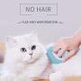 Pet Grooming Shedding Brush, Pet Cat Dog Hair Massage Shell Comb Massage Tool, Effective Deshedding Grooming Hair Remover for cat Removing Matted Fur, Knots and Tangles