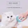 Pet Grooming Shedding Brush, Pet Cat Dog Hair Massage Shell Comb Massage Tool, Effective Deshedding Grooming Hair Remover for cat Removing Matted Fur, Knots and Tangles
