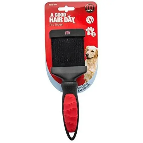 Interpet Limited Mikki Pro Slicker Dog Grooming Brush Interpet Limited Mikki Pro Slicker Dog Grooming Brush