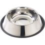 Pro Select Dog Bowl - No Tip Mirror Finish Super Heavy Duty Rubber Base Dishes for Dogs
