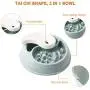 Tylu Non Slip Puzzle Bowl Fun Feeder Low Feeder Bowl Anti-Gulping Slow Feeders Pet Bowls for Dogs and Cats Tylu Non Slip Puzzle Bowl Fun Feeder Low Feeder Bowl Anti-Gulping Slow Feeders Pet Bowls for Dogs and Cats
