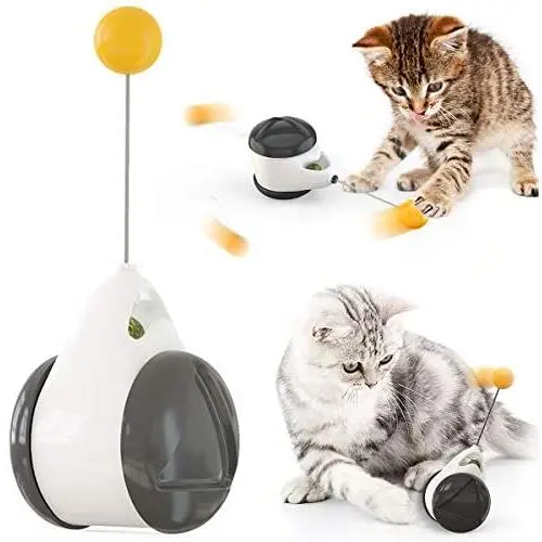 Pawow Cat Toy Tumbler Interactive Toy Ball Balance Cat Chasing Toy with Rolling Balls Catnip Ball for Cats Indoor Play and Kitten Exercise Pawow Cat Toy Tumbler Interactive Toy Ball Balance Cat Chasing Toy with Rolling Balls Catnip Ball for Cats Indoor Play and Kitten Exercise