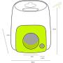 Xihouxian Intelligence - Canine Tennis Food Dog Interactive Training Smart Feeder Reward Machine Tennis Toys C40