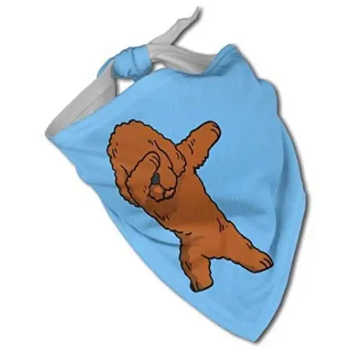 UAJAR Swag Toy Poodle Dog Bandanas Pet Scarf Cute Triangle Scarf Bibs for Puppy Cat UAJAR Swag Toy Poodle Dog Bandanas Pet Scarf Cute Triangle Scarf Bibs for Puppy Cat
