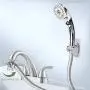 Pet Shower Set, Pet Bath Faucet Spray Dog Shower for for Washing Pets, Bathing Child and Cleaning Tub Hand Shower Spray Faucet Attachment with Hose (Chrome) Pet Shower Set, Pet Bath Faucet Spray Dog Shower for for Washing Pets, Bathing Child and Cleaning Tub Hand Shower Spray Faucet Attachment with Hose (Chrome)