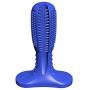 Ulalaza Cat Toothbrush Catnip Toy Kitten Teeth Cleaning Lobster Shape Chew Toy with Bell