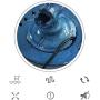 HBFFL Ceramic Cat Water Fountain, Automatic Circulation Pet Water Dispenser, Ultra-Quiet Water Pump, Suitable for Cats and Dogs,1