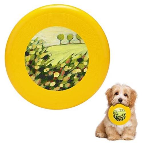 Pet Frisbee Flying Disc Dog Toy - Multifunction Three Trees On A Hill Jennifer Lommers
