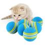 CHXIHome Interactive Dog/Cats Ball Toys, Rolling Ball Toys, Pet Product Cat Puppy Chew Ball Rainbow Ball Pet Toys Interactive Ball(Orange)