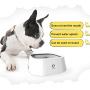 XSY&G Dog Water Bowl, Dog Bowl No-Spill Pet Water Bowl,Slow Water Feeder,Dripless and Anti-Splash,Vehicle Carried Travel Dog Water Bowl for Dogs/Cats
