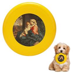 Pet Frisbee Flying Disc Dog Toy - Multifunction The Virgin and Child Embracing Giovanni Battista Salvi