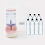 Chenteshangmao Automatic Drinking Fountain Pet Dog/Cat Plastic Water Bottle Large Capacity Drinking Basin Drinking Fountain Water Feeder ABS Pink 3.8L v5