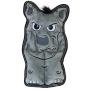 Outward Hound Tough Seamz Stuffingless Durable Plush Toy for Dogs