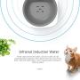 ZZK 1.5L Automatic Cycle pet cat Water Dispenser Electric Dog cat pet Mute USB Infrared inductive Charging Three Sides pet Drinking Water Dispenser