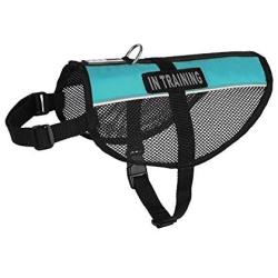 Dogline MaxAire Vest in Training Removable Patch Adjustable Harness Reflective for Puppies Small Medium and Large Dogs