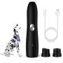 MrCrafts Dog-Nail-Grinder, Electric-Rechargeable-Pet-Nail-Grinder, Painless-Paws-Grooming-File, Dog-Nail-Clippers, Nail-Trimmer-for-Small-Medium-Large-Dogs-Cats (Model 1)