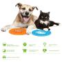 JASGOOD Pet Lick Mat, Slow Feeder/Distraction-Anxiety Relief/Feeder For Fun Lick Pad for Dogs/Cats-Eco-Friendly Durable Non-Toxic Preventing Choking Healthy Design Licking Mat with Strong Suction(B+O)