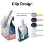 Hkapps Long Handle Pet Food Scoop with Clip for Dog Bowls Muti-Function Bowls for Cats/Puppies and Small Dogs. Measuring Scoop-Pet Food Scoop -1 Cup Measuring Scoop for 100g