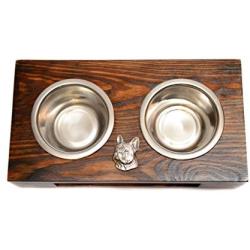 French Bulldog, a Dogs Bowl with a Relief from ArtDog