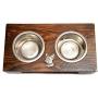 French Bulldog, a Dogs Bowl with a Relief from ArtDog
