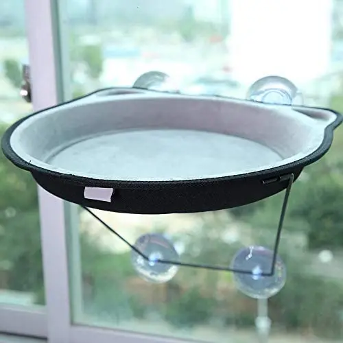 Wallfire Cat Bed Window Suction Cup Hanging Nest, Pet Cat Hammock, Saving Hanging Nest Resting Seat Pet House Windowsill Hammock (Grey) Wallfire Cat Bed Window Suction Cup Hanging Nest, Pet Cat Hammock, Saving Hanging Nest Resting Seat Pet House Windowsill Hammock (Grey)