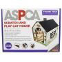 ASPCA Cat House & Scratcher w/ Bonus Catnip Included